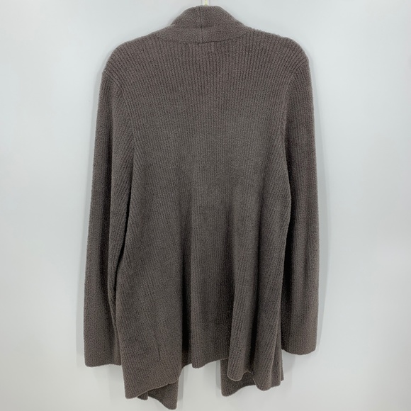 Barefoot Dreams CozyChic Lite Cabin Cardigan Longline in Ash Sz XL - Picture 3 of 13